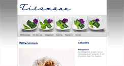 Desktop Screenshot of metzgerei-titzmann.de