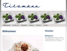 Tablet Screenshot of metzgerei-titzmann.de
